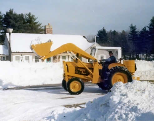 CLEARING SNOW WITH A RELIC