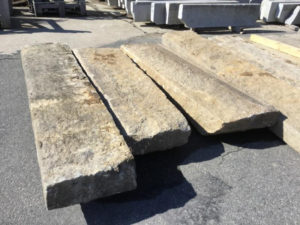 Fantastic 1st Generation Curbstone Reclaimed from the Historic Streets of Philadelphia