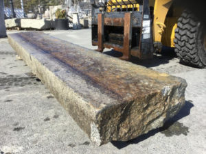 Fantastic 1st Generation Curbstone Reclaimed from the Historic Streets of Philadelphia