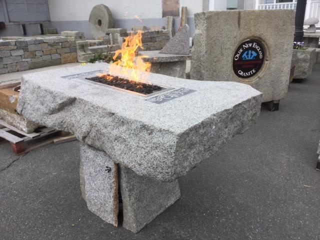 Granite Fire Tables And Pits, Round Granite Fire Pit