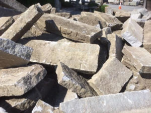 Billerica Reclaimed Granite Curbing Project