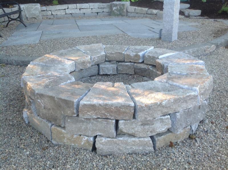Fire Tables Pits Olde New, Granite Fire Pit Kit